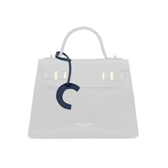 TB Charm Letter - C Dark Blue&Light Blue