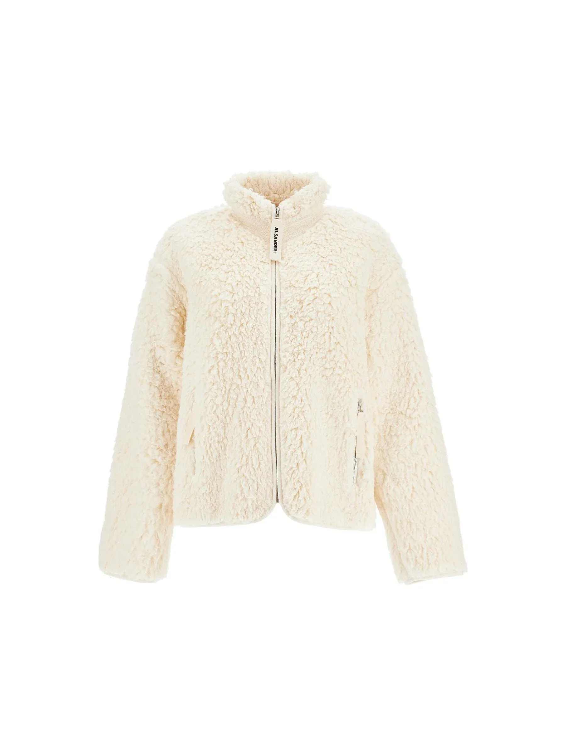 Teddy-Knit Wool Jacket