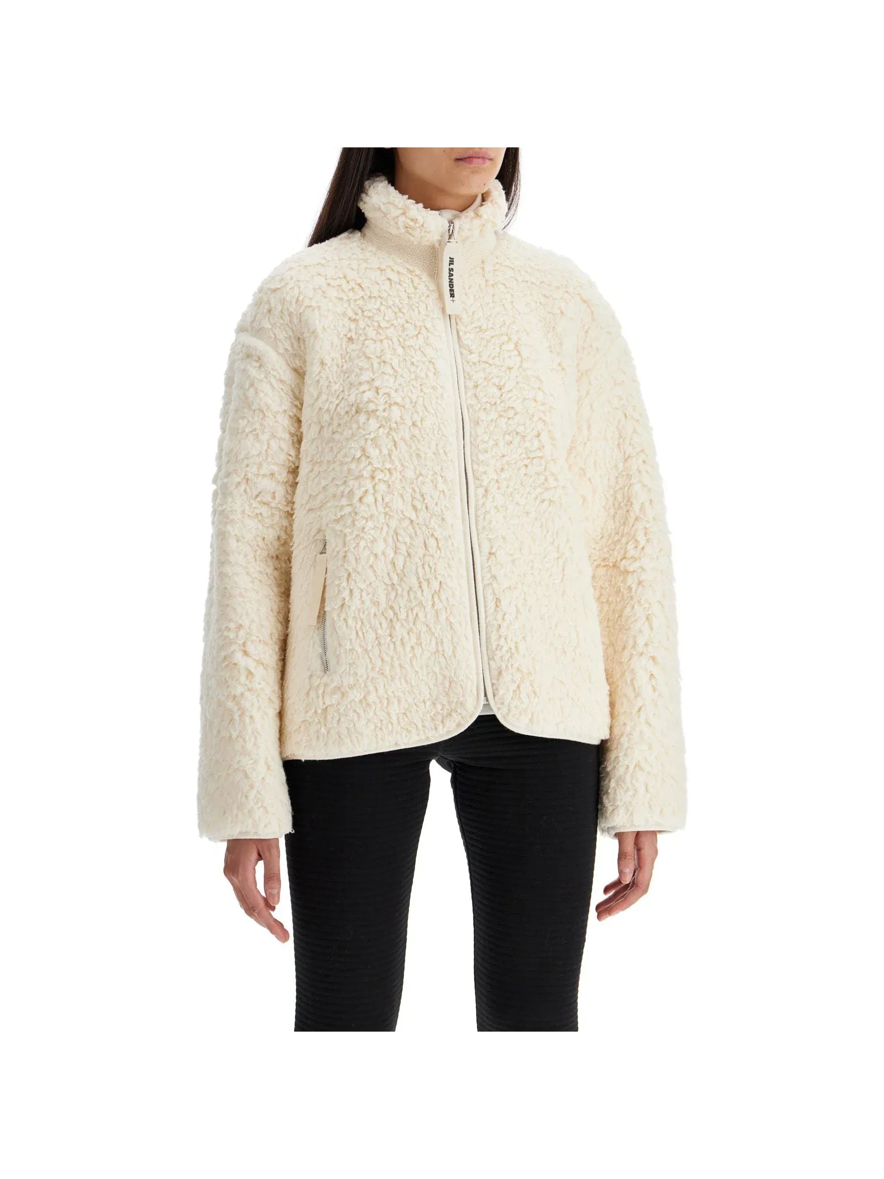 Teddy-Knit Wool Jacket