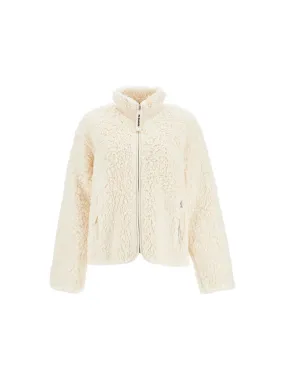 Teddy-Knit Wool Jacket