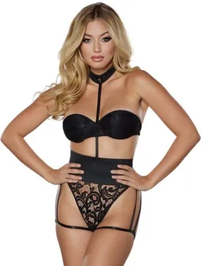 Ultra-Risqué High Cut Lingerie Teddy