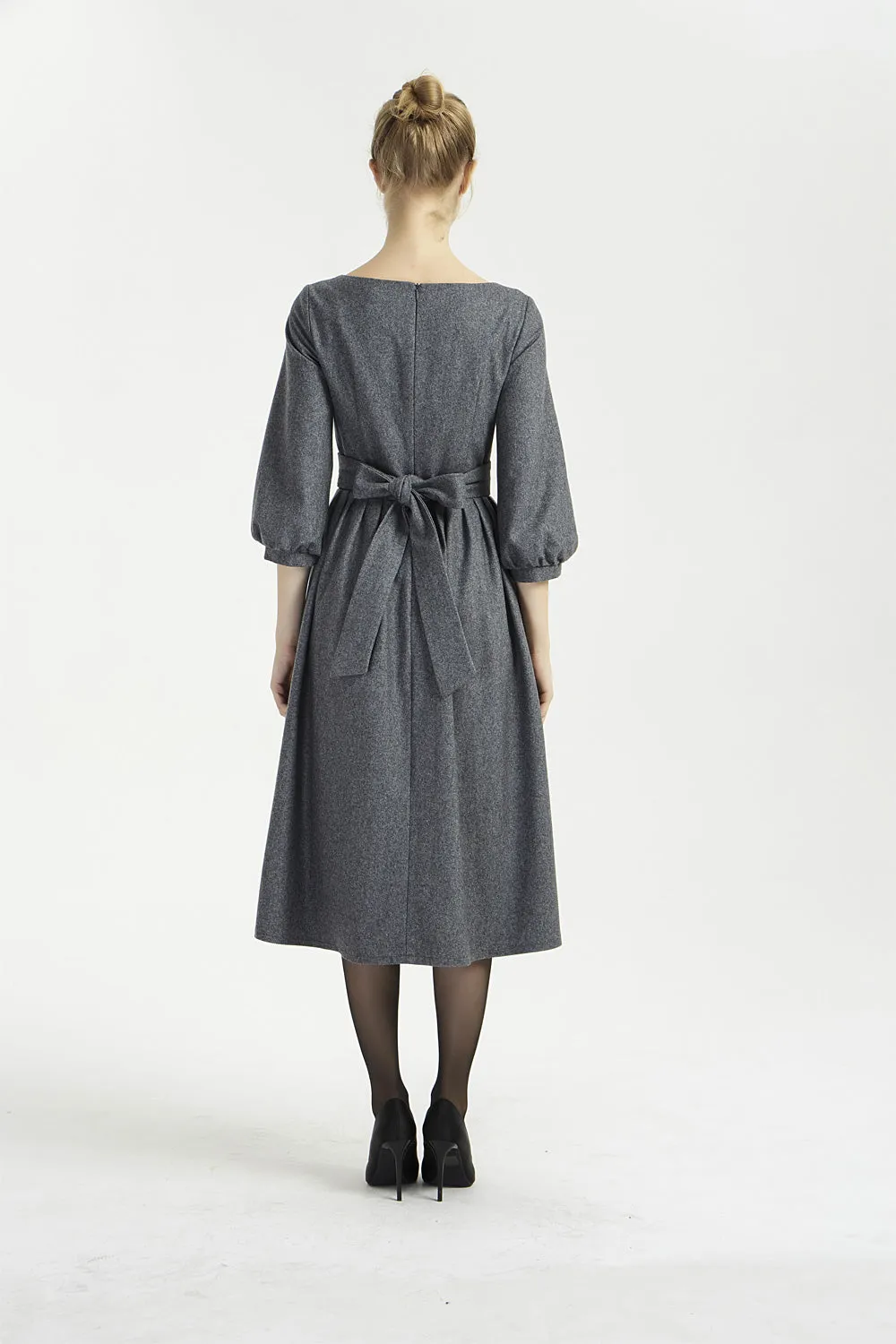 Vintage inspired wool dress 2000