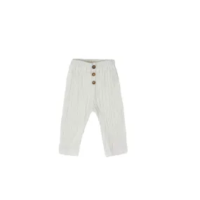 White Cotton Leggings