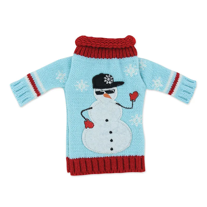 Wine Bottle Ugly Christmas Sweater