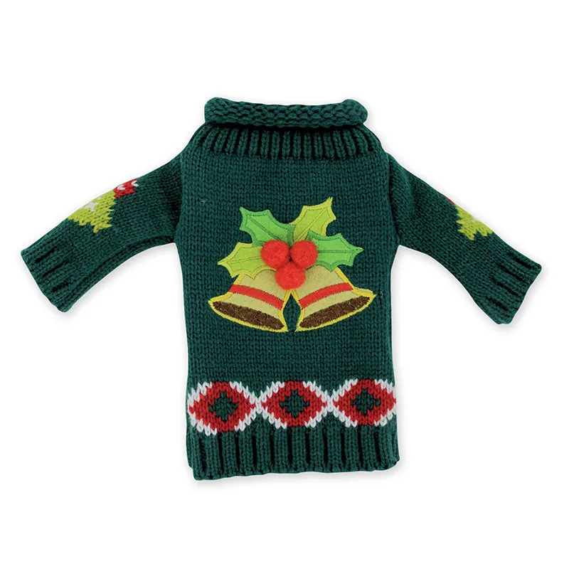 Wine Bottle Ugly Christmas Sweater
