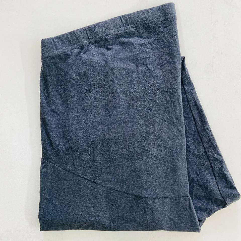 Womens Full Panel Cotton Maternity Leggings