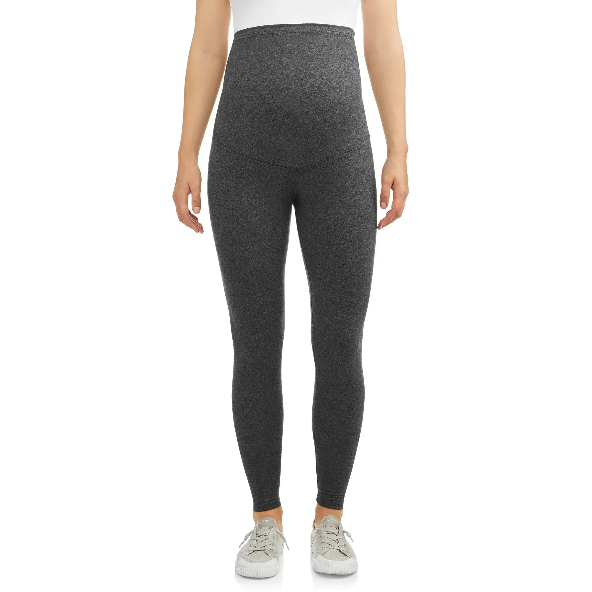 Womens Full Panel Cotton Maternity Leggings