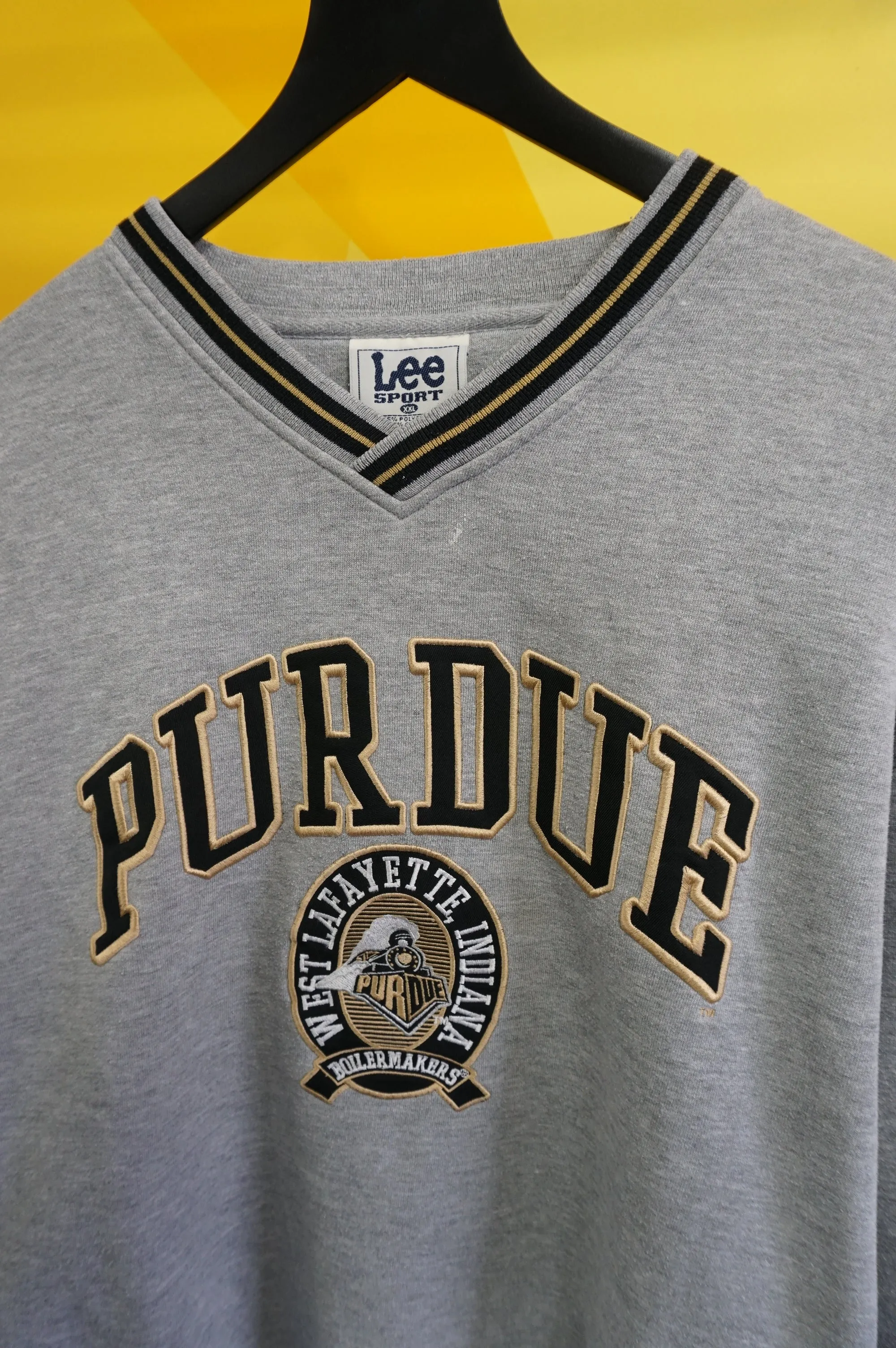 (XXL/3XL) Lee Sport Purdue Crewneck