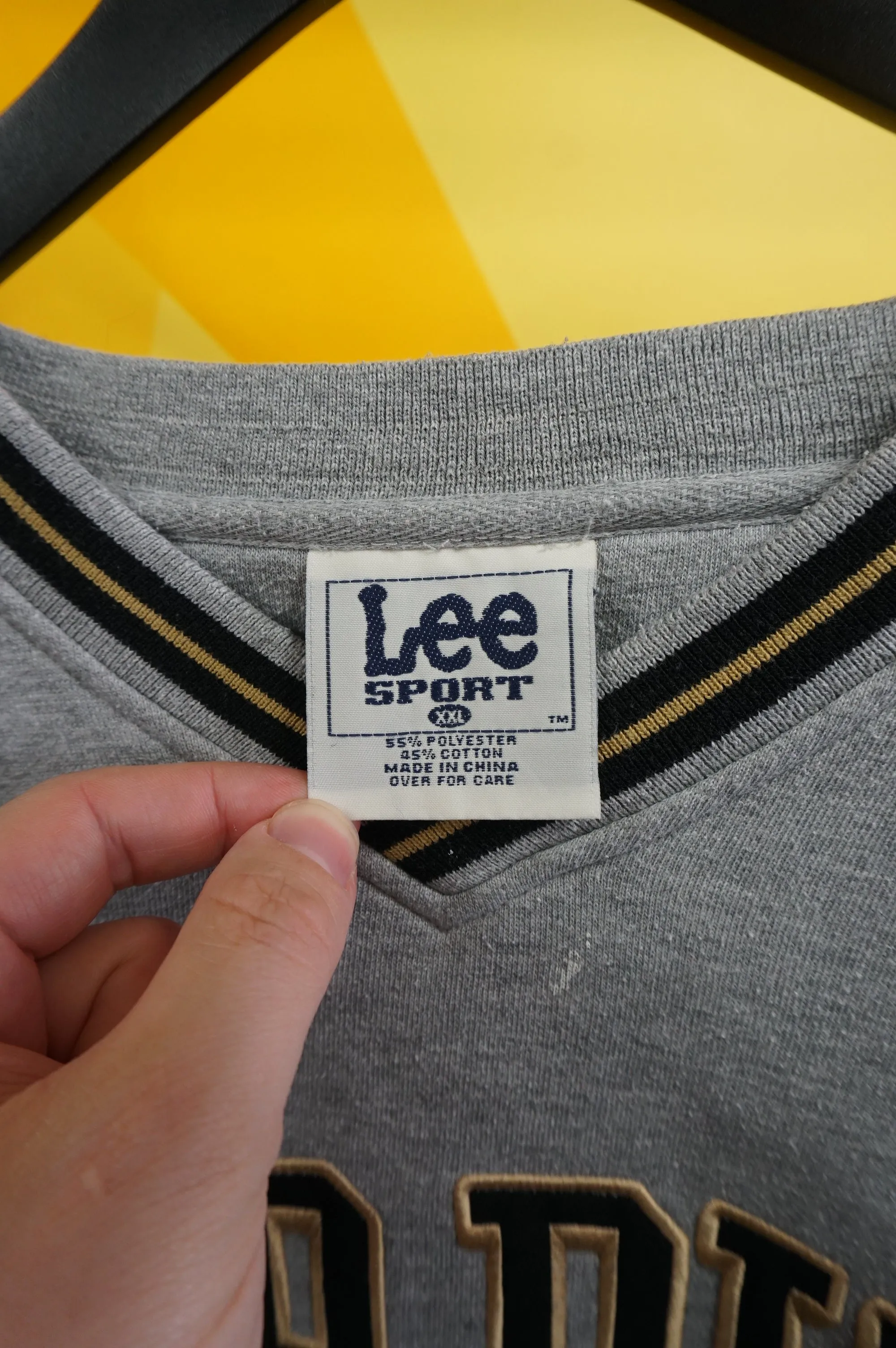 (XXL/3XL) Lee Sport Purdue Crewneck