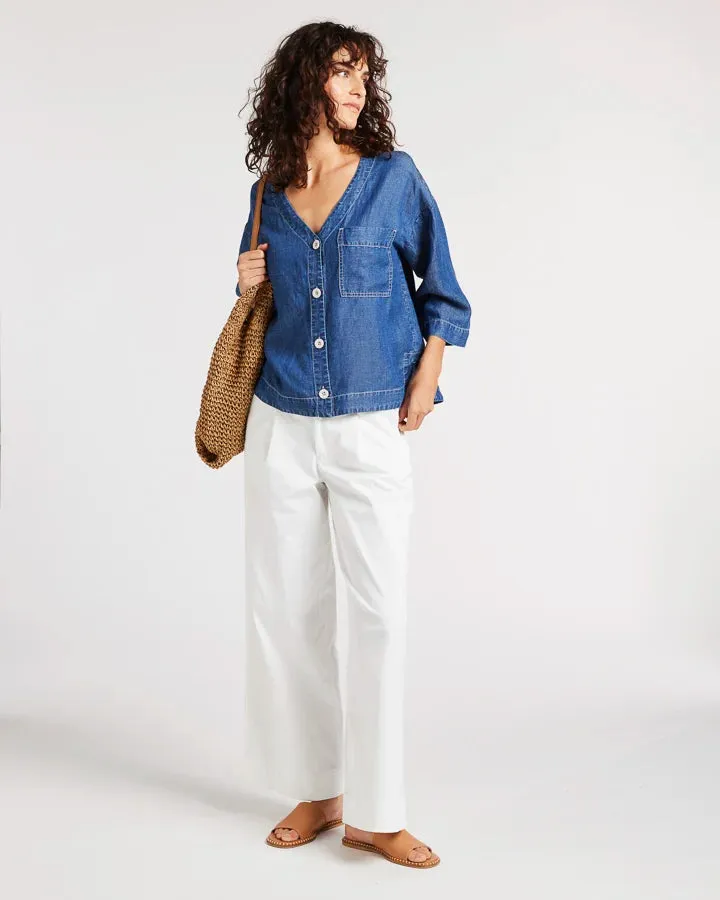 Yarra Trail - Mila Chino White | YT25S8956